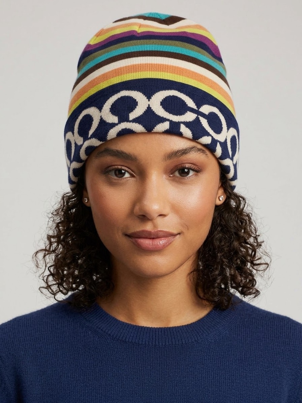 Coach Legacy Beanie Hat NWT